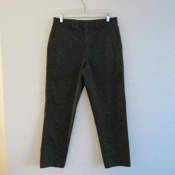 ADAPTURE Standard Fit Chino Pants in Mountain View Green Minimalist Size 32 - Picture 3 of 16